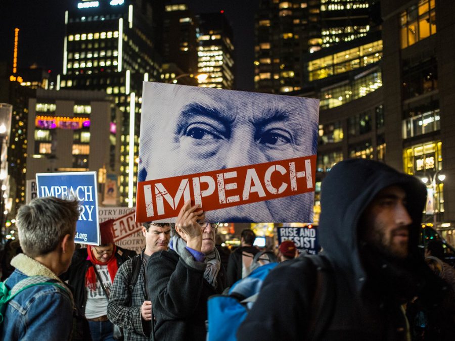 Impeachment looks good on Trump