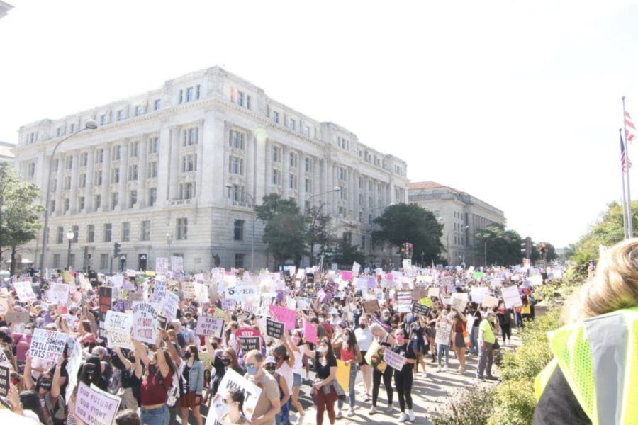 DC marches against Texas’s abortion law