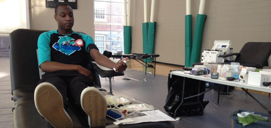 Blood Drive Not for the Faint of Heart 