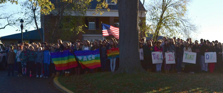 Westboro Baptist Church Protests at Sidwell Friends