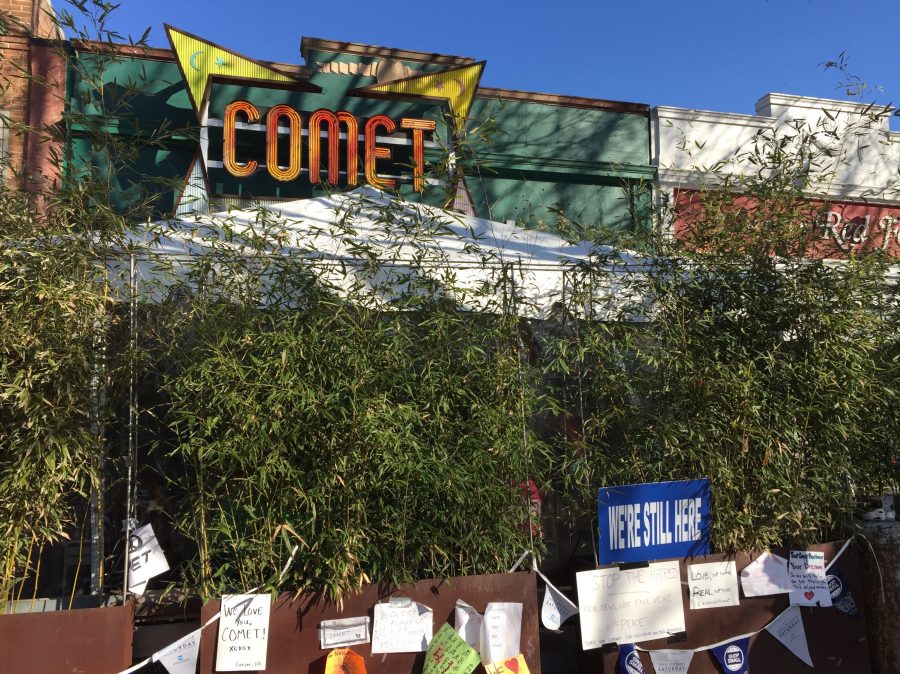 Community Stands With Comet after the pizzeria is targeted by Pizzagate conspiracy theorists