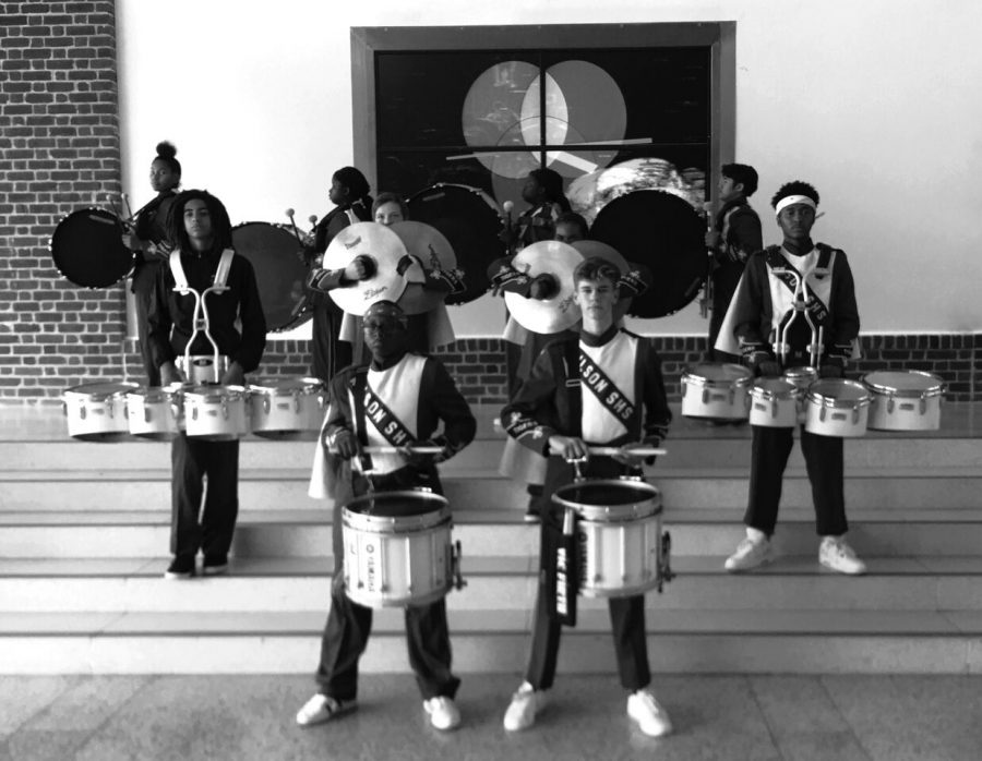 Drumline marches back to center stage