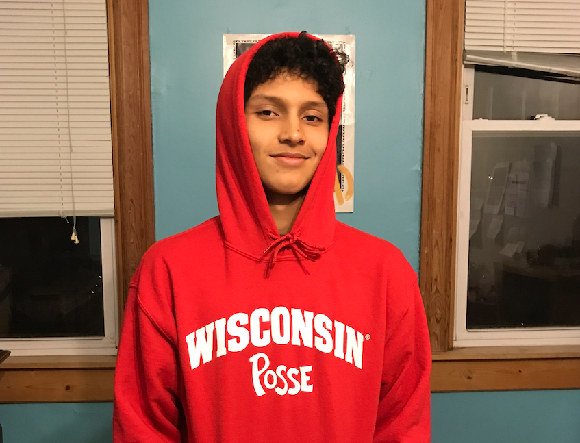 Cody Paniagua meets his Posse, receives full ride to Wisconsin