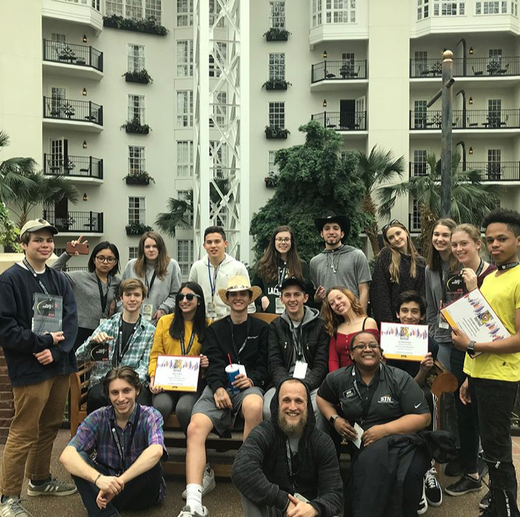 At last years Student Television Network convention, pictured above, Wilson students took home multiple top prizes.