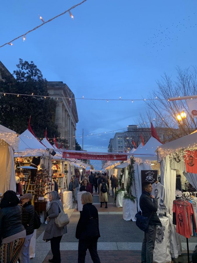 Want Harriet Tubman t-shirts? Mongolian Art? Literally anything? Check out Downtown Holiday Market