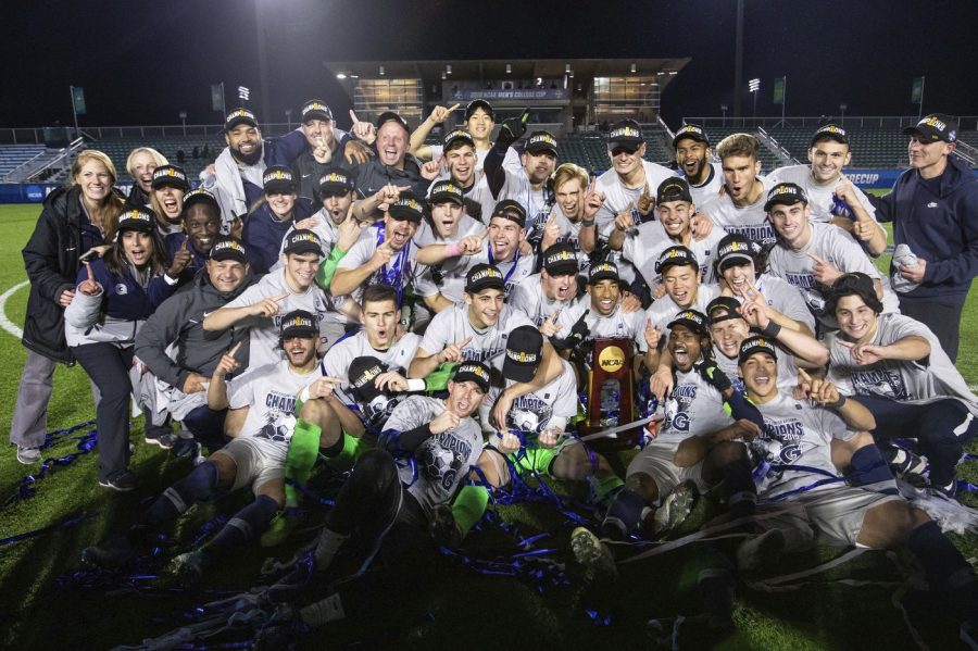 Georgetown Mens soccer captures first ever National Championship