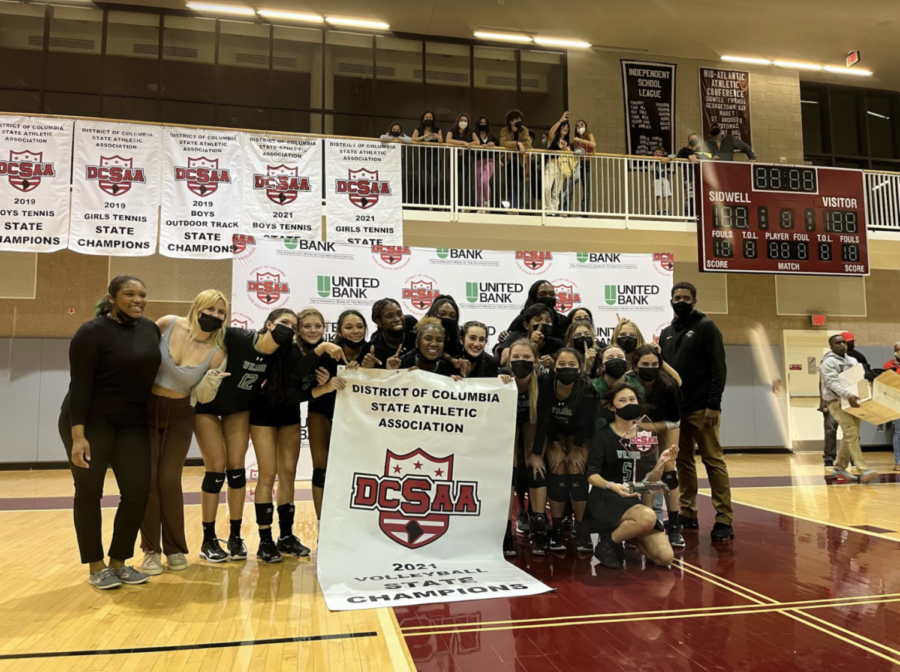 Volleyball captures DCSAA title over GDS